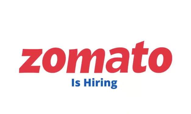 Zomato Off-Campus Hiring Associate |Apply Now