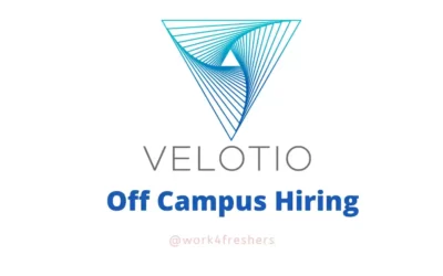 Velotio Recruitment for Work from Home | Apply Here!