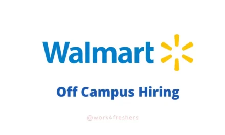 Walmart Off Campus 2024 For Grad Intern | Bangalore