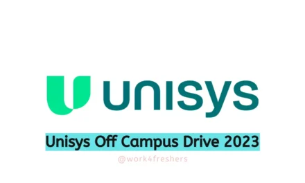 Unisys Off Campus 2023 |Junior Salesforce |Apply Now!