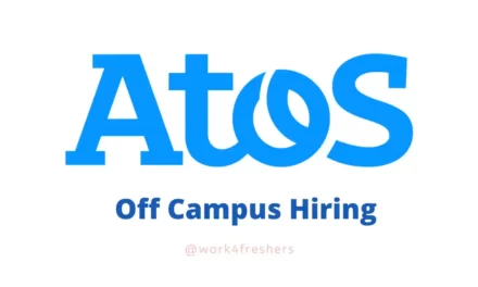 Atos Off-Campus |Lead Consultant |Apply Now 
