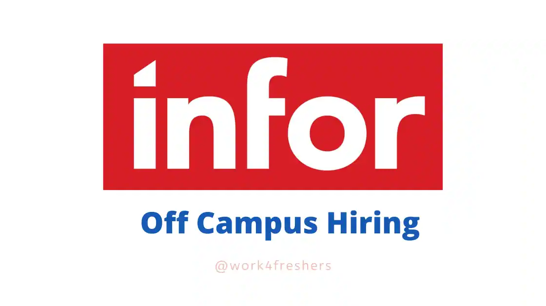 Infor Off Campus 2023 Hiring Dot Net developer |Apply Now!
