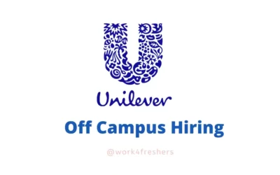 Unilever is hiring for Territory Sales Officer | Apply Now