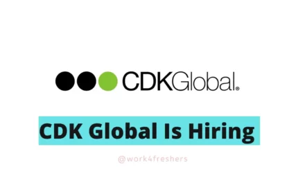 CDK Global Is Hiring  Software Engineer | Apply Now!!
