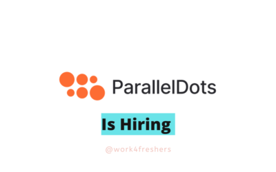 ParallelDots Off Campus 2024 | Data Executive | Apply Now