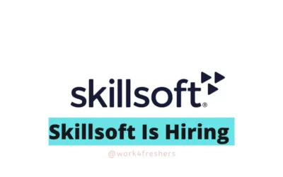 Skillsoft Hiring Solution Architect |Work From Home |Apply Now