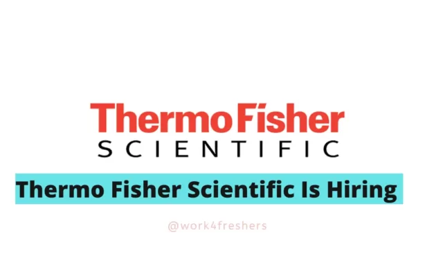 Thermo Fisher Scientific hiring Software Engineer | Apply Now!