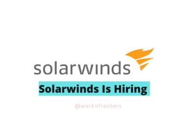 SolarWinds Off-Campus 2023 |Intern |Apply Now!