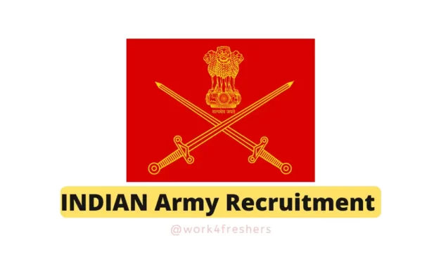 Indian Army Recruitment | Short Service Commission NCC Special Entry Scheme