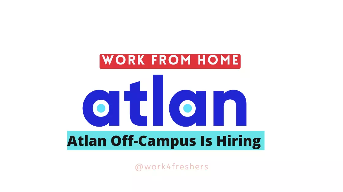 Atlan is hiring For Business Finance | Work From Home
