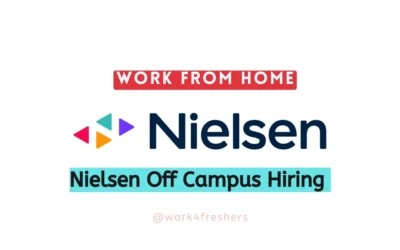 Nielsen Off Campus Drive 2024 |Work From Home | Apply Now!