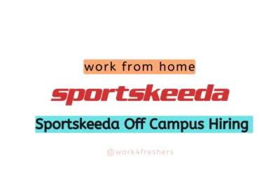 Sportskeeda Off Campus 2024 Content Producer Work From Home Job