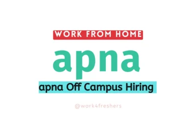 Apna Off Campus Drive 2023 for the Intern | Apply Now!