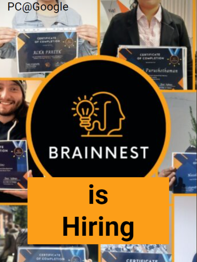 Brainnest hiring Work From Home Intern