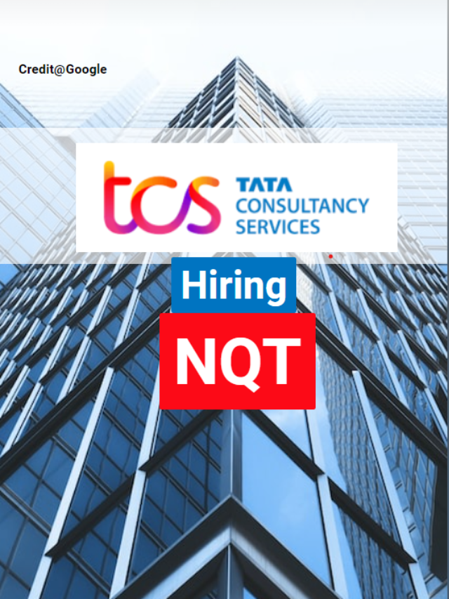 TCS NQT Off Campus Hiring Fresher