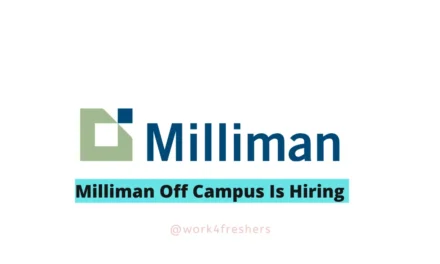 Milliman Off Campus Drive 2023 |QA Intern |Apply Now!