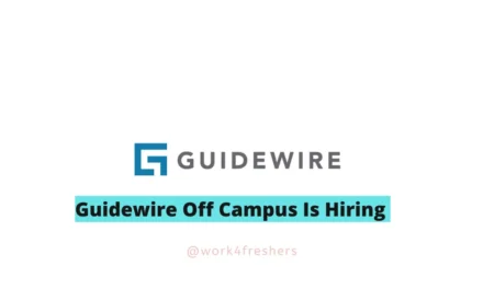 Guidewire Recruitment 2023 |Cloud Engineer Intern |Apply Now!