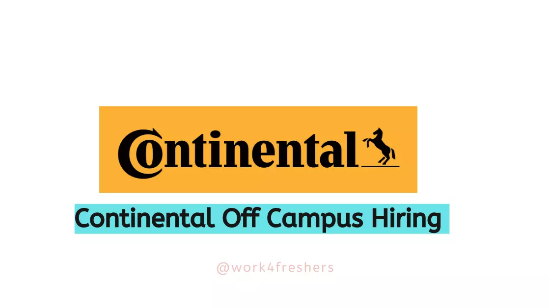Continental Off Campus 2023 |Graduate Engineer Trainee |Apply Now!