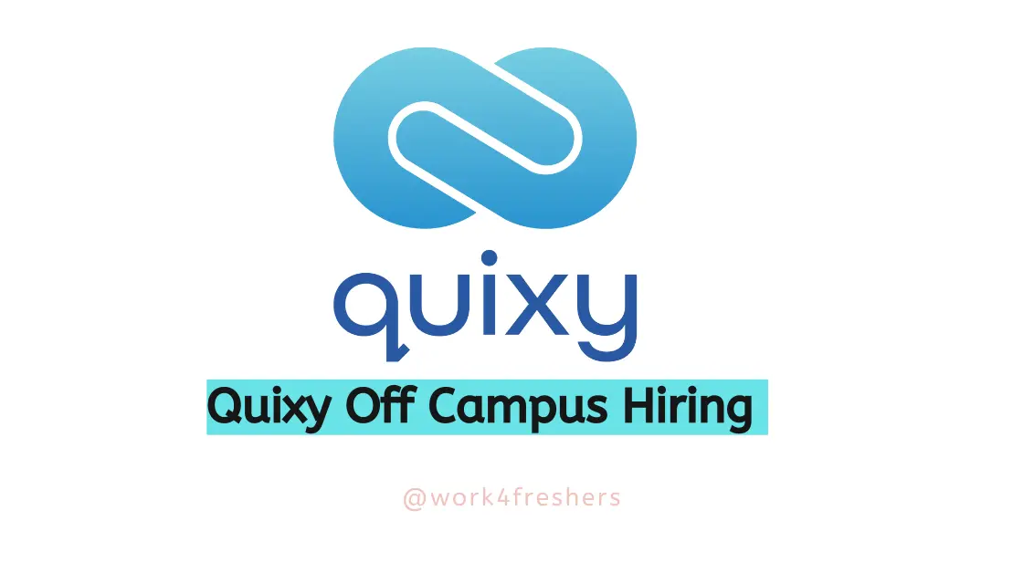 Quixy Off Campus 2023 Hiring Marketing Specialist |Apply Now!