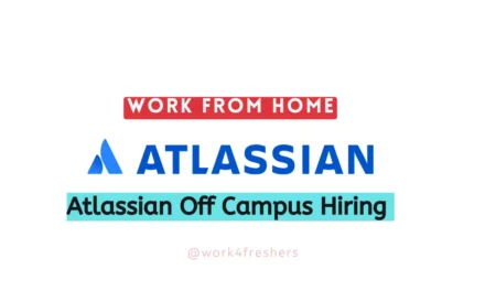 Atlassian Off Campus Hiring Work From Home Job |Software Engineer