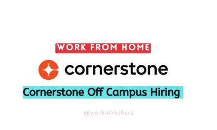 Cornerstone Off Campus |Work From Home Job |Apply Now!