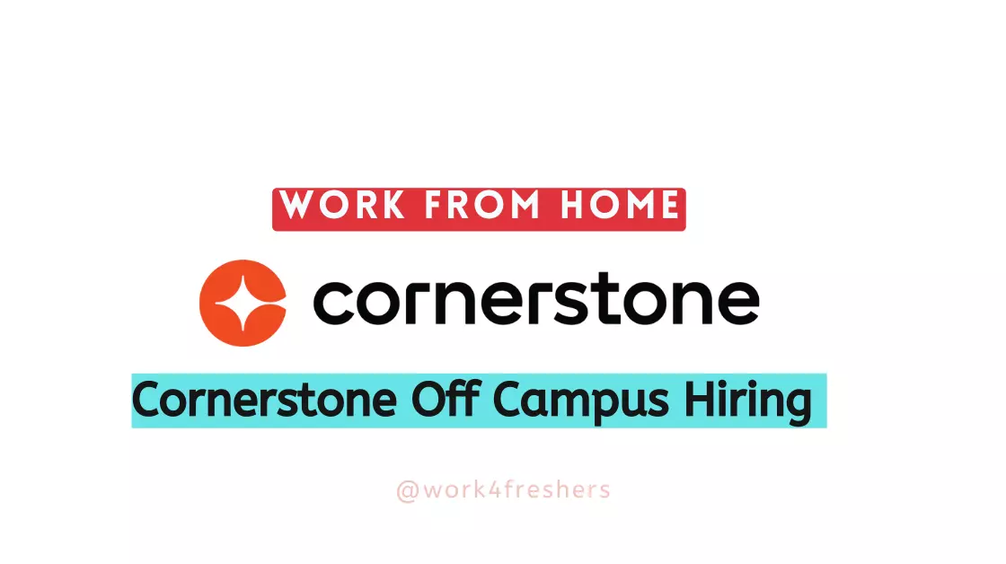 Cornerstone Off Campus |Work From Home Job |Apply Now!