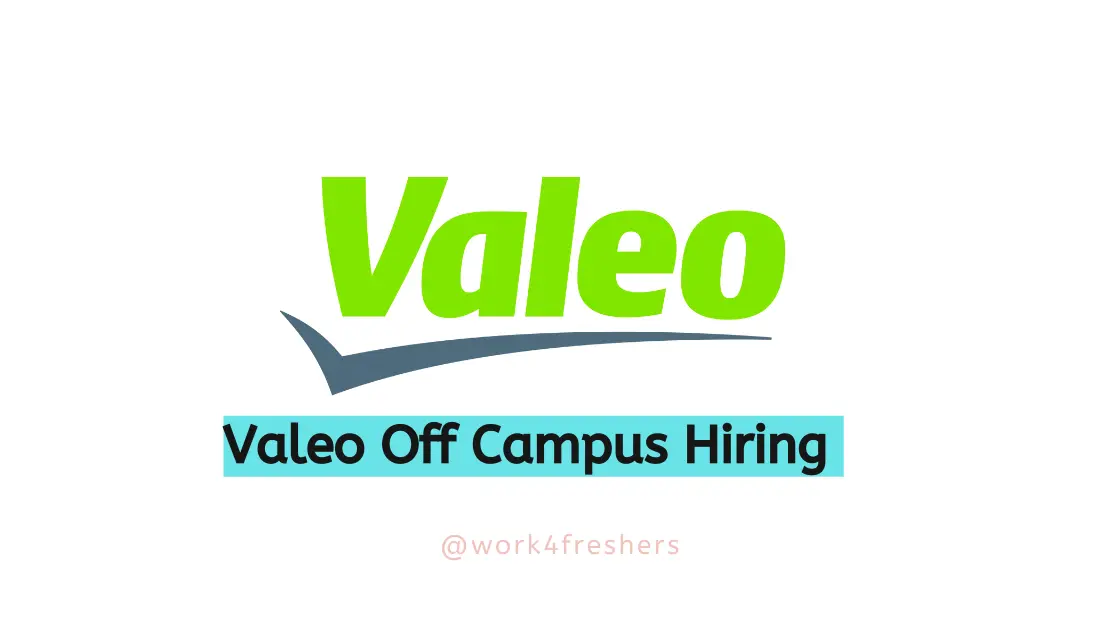 Valeo Off Campus 2023 Hiring For Associate Engineer |Apply Now