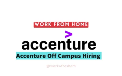 Accenture Work from home Recruitment For HR Analyst | Apply online