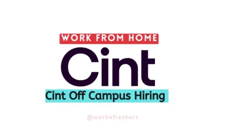 Work From Home Job |Cint Off Campus Drive 2023 |Apply Now!!