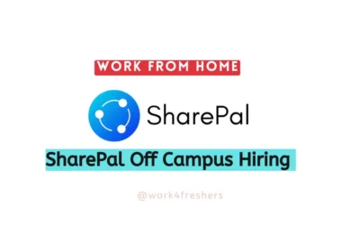 Work From Home Job  |SharePal |Any Graduate |Apply Now!