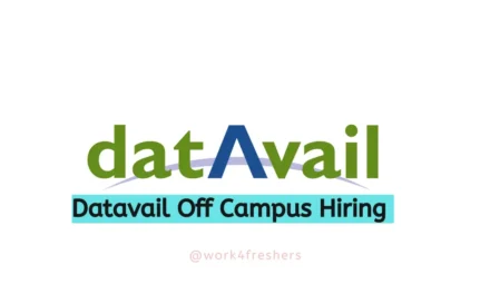 DataAvail Off Campus 2023 Hiring Trainee |Apply Now!