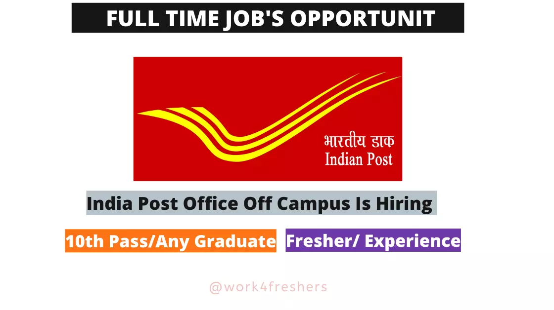 10th Pass Job |India Post Office Recruitment |No Exam Direct Selection |Apply Now!