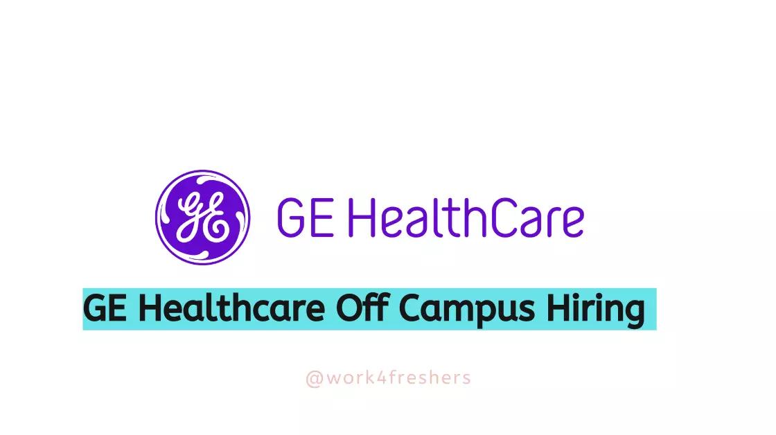 GE Healthcare Recruitment 2023 | Software Engineer| Apply Now!
