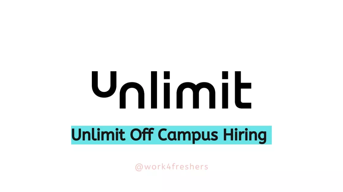 Unlimit Off Campus 2023 |Frontend web Developer |Apply Now!