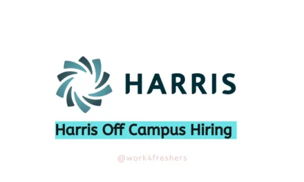 Harris Off Campus 2023 Software Trainee |Mumbai |Apply Link!
