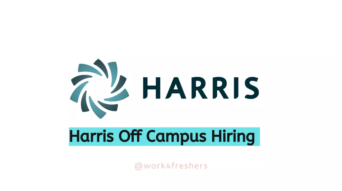 Harris Off Campus 2023 Software Trainee |Mumbai |Apply Link!