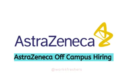 AstraZeneca Hiring Fresher For Associate Analyst | Apply Link!