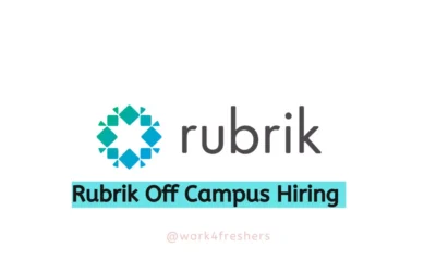 Rubrik Off Campus 2023 Hiring Interns |Apply Now!