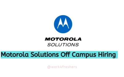 Motorola Off Campus 2024 For Internship | Apply Now!