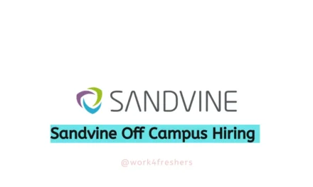 Sandvine Off Campus Drive 2023 |Trainee |Apply Now!