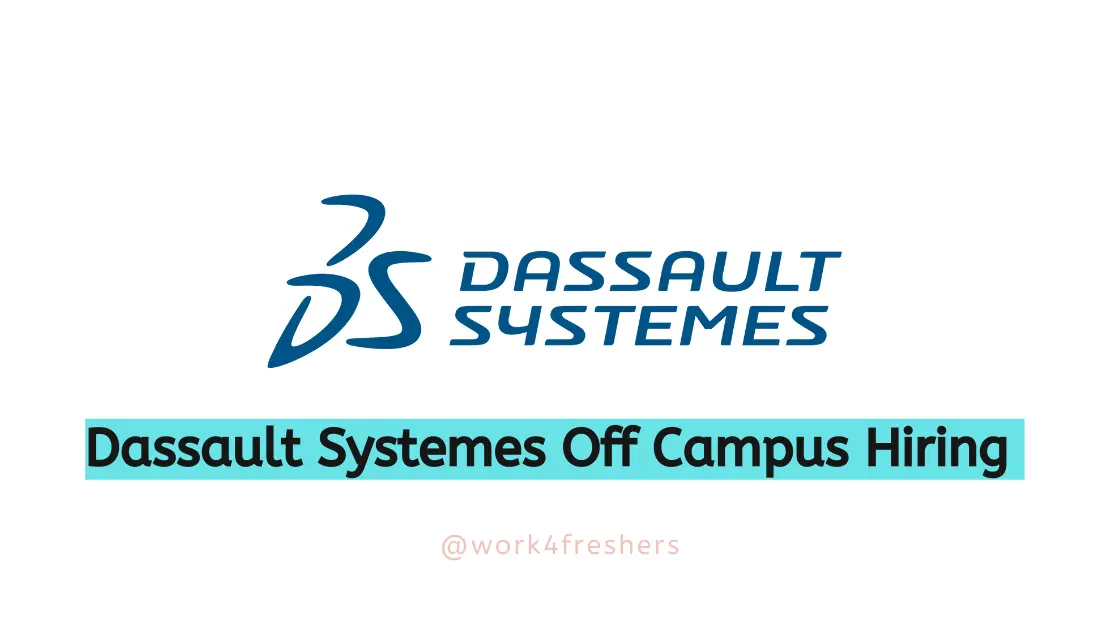 Dassault Systemes Hiring For Technical Support | Apply Now!