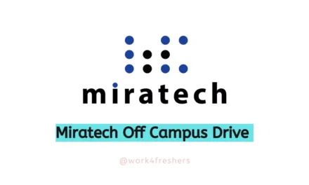 Miratech Off Campus Drive 2023 For Trainee Full Stack Developer |Apply Now