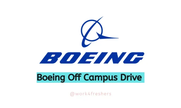 Boeing Off Campus 2024 | Associate Engineer | Direct Link!