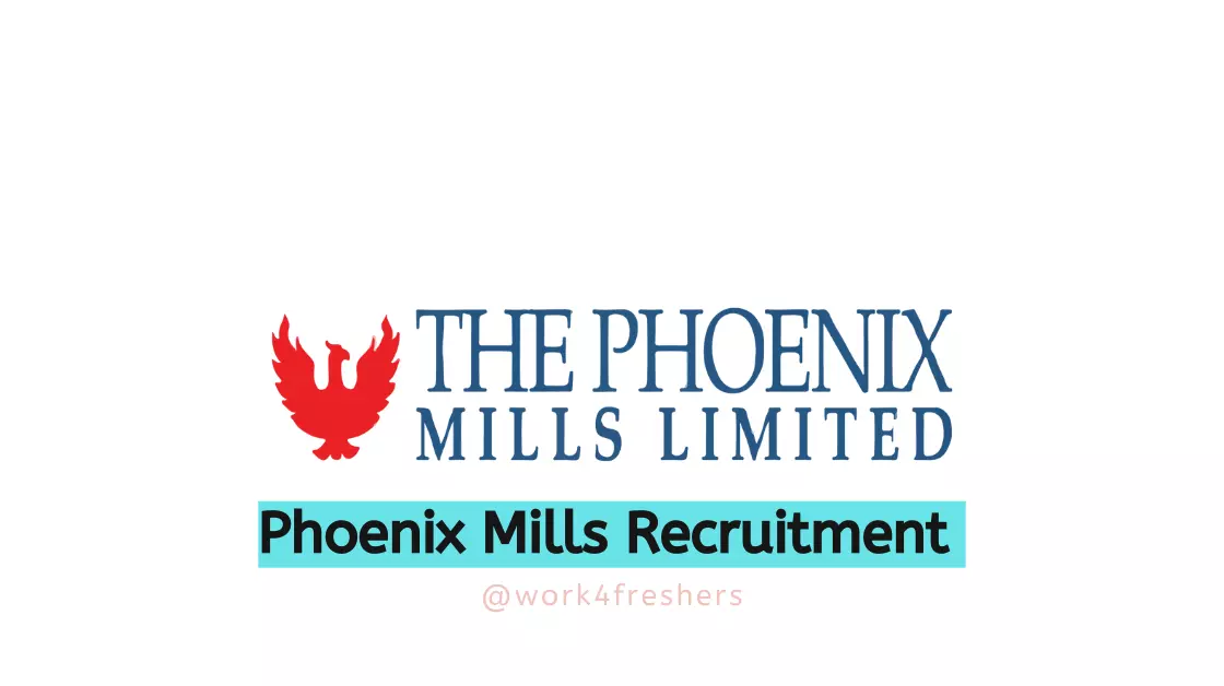 Phoenix Mills Off Campus Hiring |Management Trainee |Apply Now!