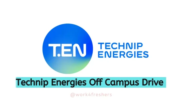 Technip Energies Recruitment 2025 | Graduate Trainee | Apply Now!