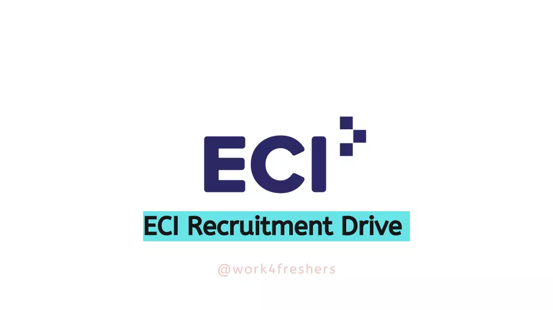 ECI Recruitment 2024 For Associate Software Engineer