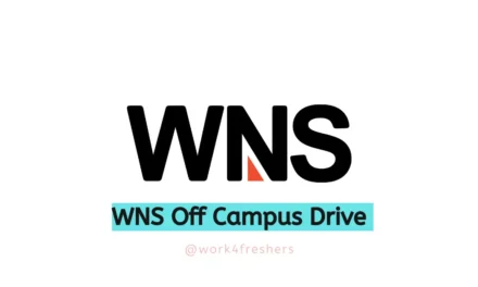 WNS Off Campus Drive 2024 |Associate |Apply Now!