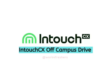 IntouchCX Hiring Freshers for Support Associate |Apply Now!