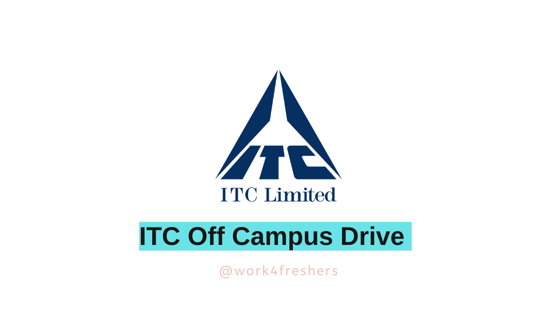 ITC Off Campus 2024 Work From Home Job | Apply Now!