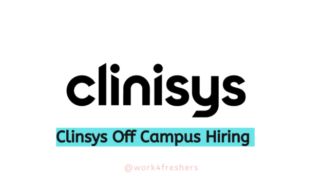 Clinisys Off Campus Drive 2024 for the Associate Software Engineer Role